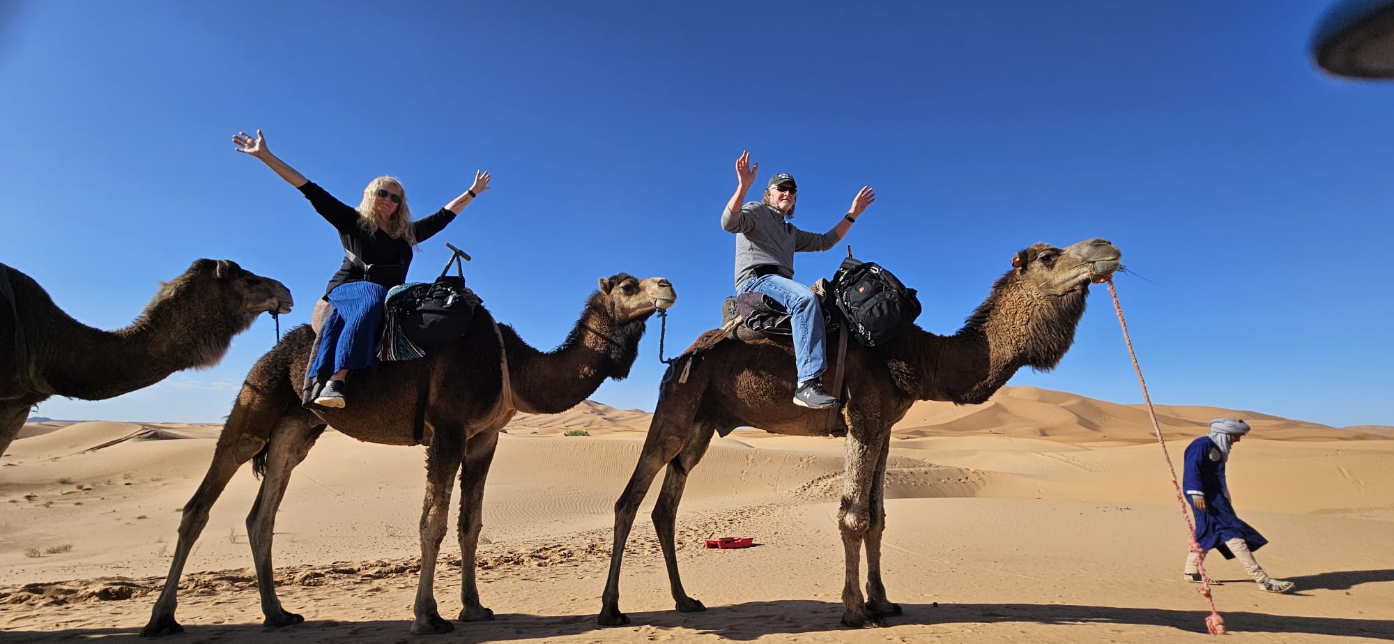 Image of From Imperial Fes to Golden Dunes: 2-Day Sahara Camel Trek