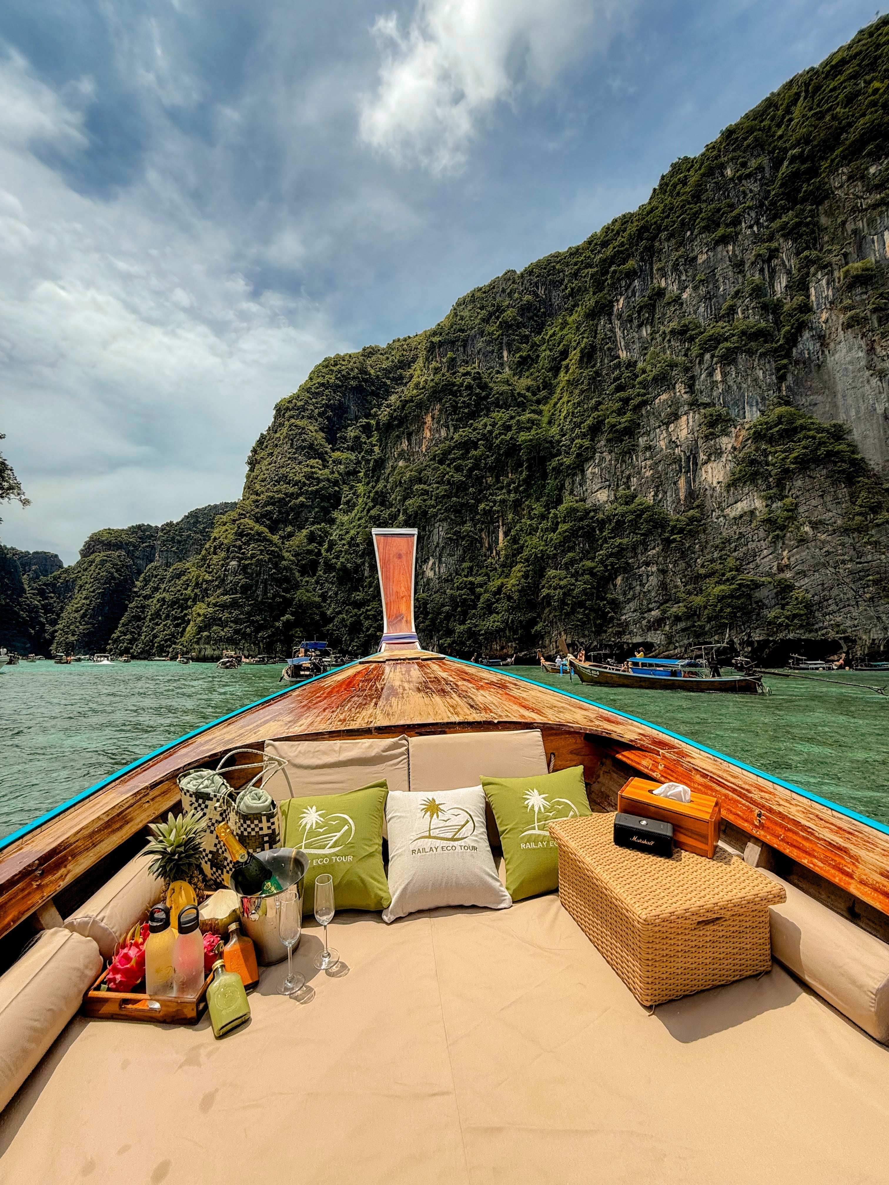 Image of Krabi: Half Day - 4 Island Hopping - Luxury Longtail Boat (Morning)