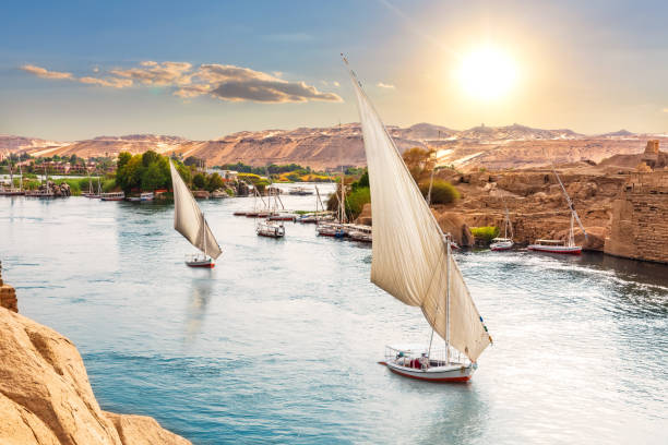 Image of Nile Felucca Cruise Aswan — Sunset & Botanical Garden Tour