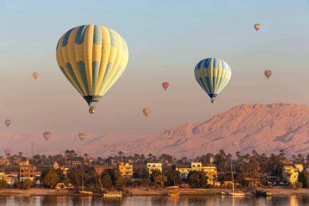 Sunrise Balloon Flight Luxor — Hot Air Balloon Over Ancient Temples