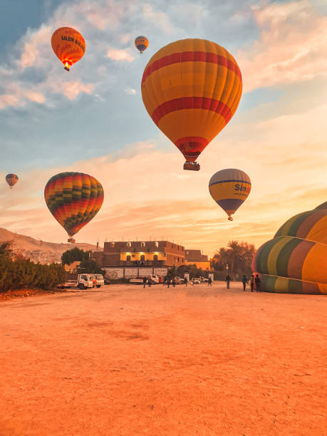 Sunrise Balloon Flight Luxor — Hot Air Balloon Over Ancient Temples