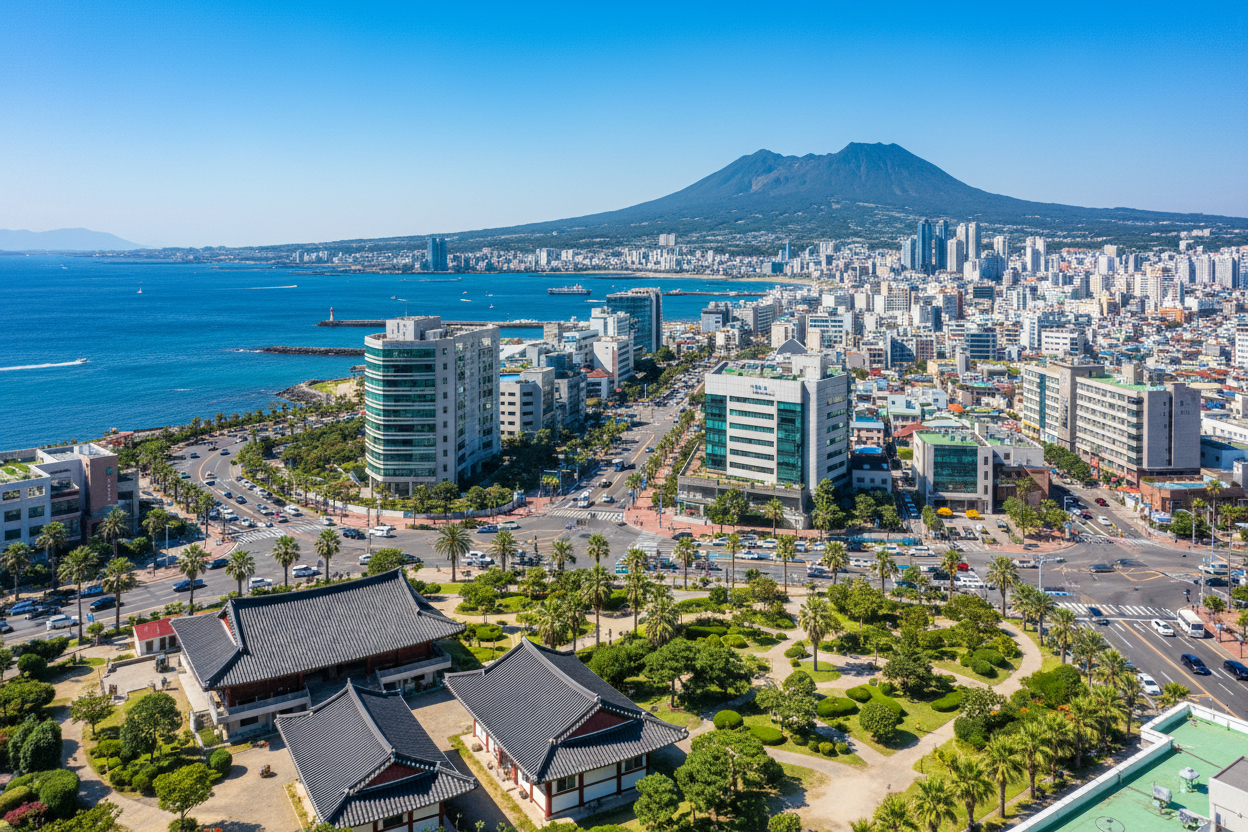 Image of Jeju Essentials Express: Guided Nature, Culture & Views (9hrs)