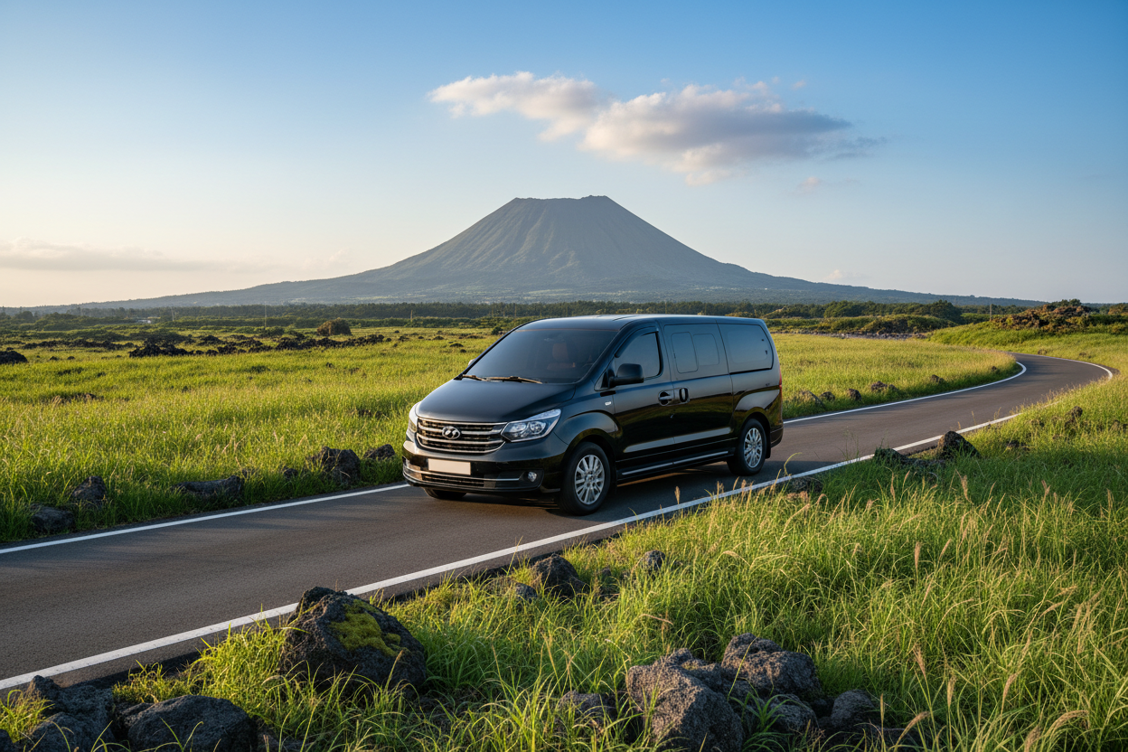 Image of Jeju Comfort Ride: CJU Airport or Hotel Transfers (up to 7 pax)