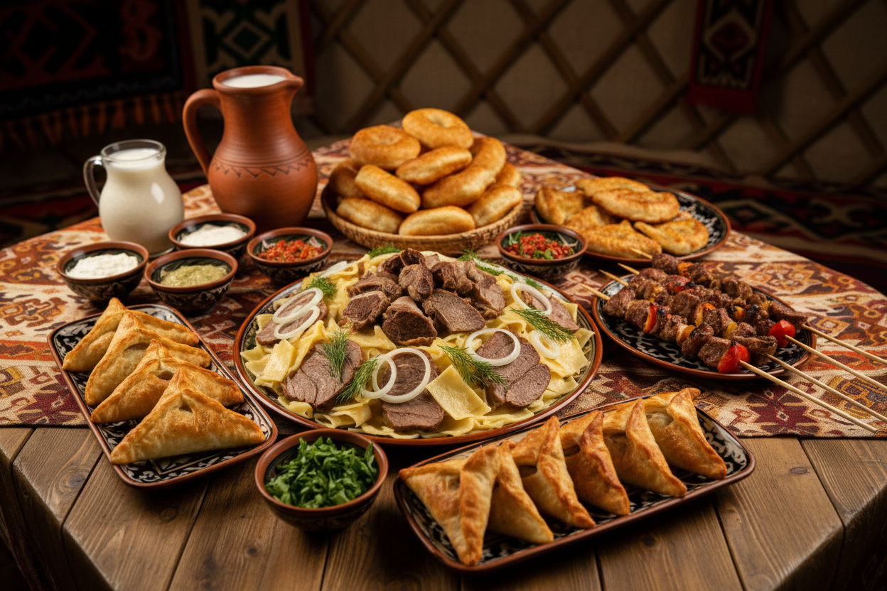 Image of Dinner with Locals Almaty Home Dining Traditional Kazakh Cuisine and Cultural Exchange