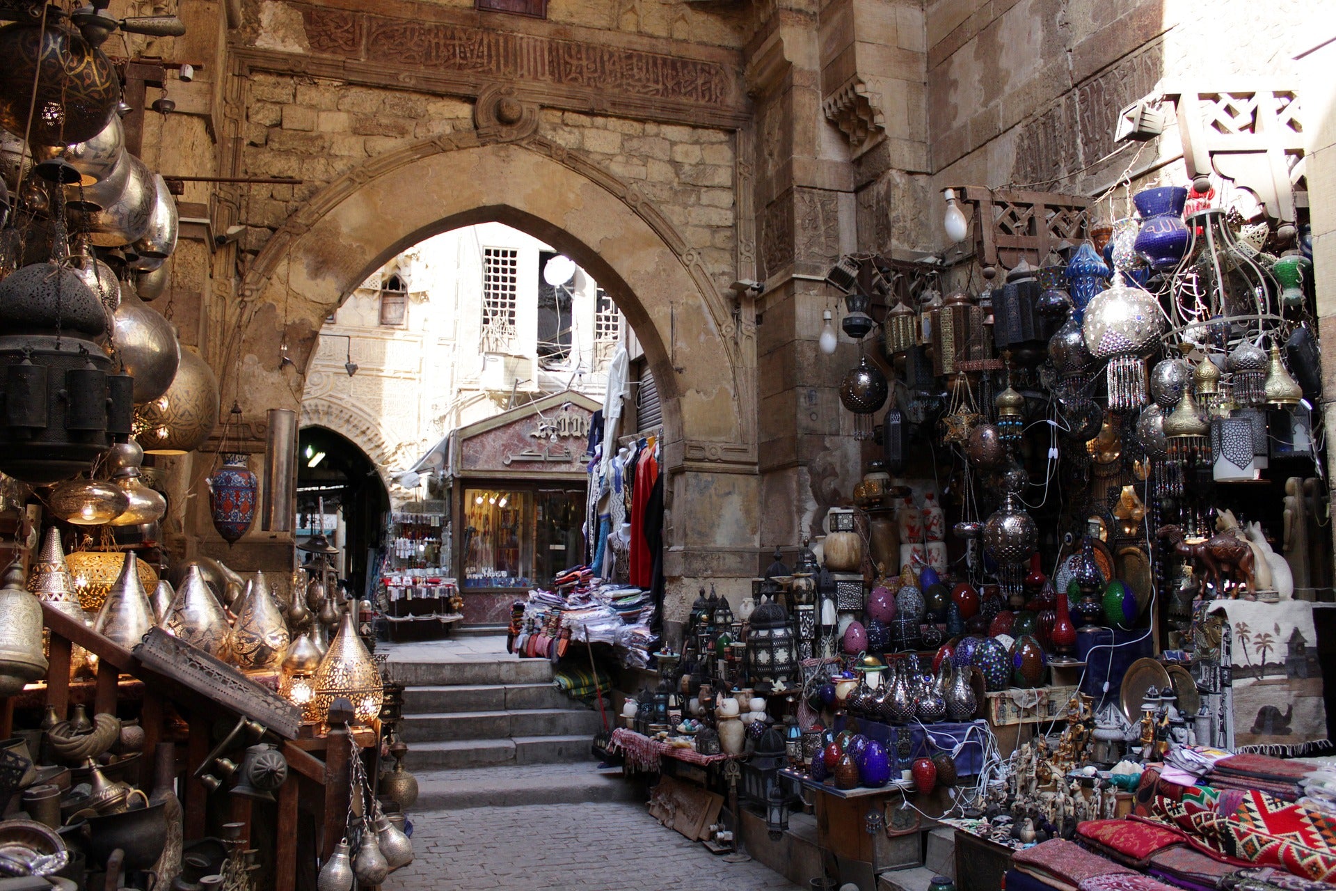 Sharm to Cairo Flight Excursion — Giza Plateau, Sphinx & Khan El-Khalili