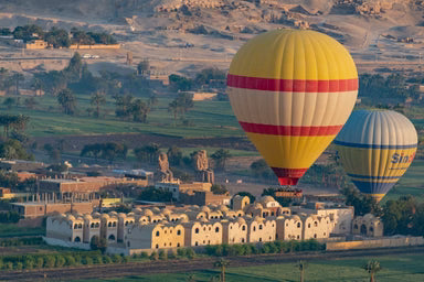 Image of Luxor Hot Air Balloon Sunrise Ride — Egypt Balloon Tours