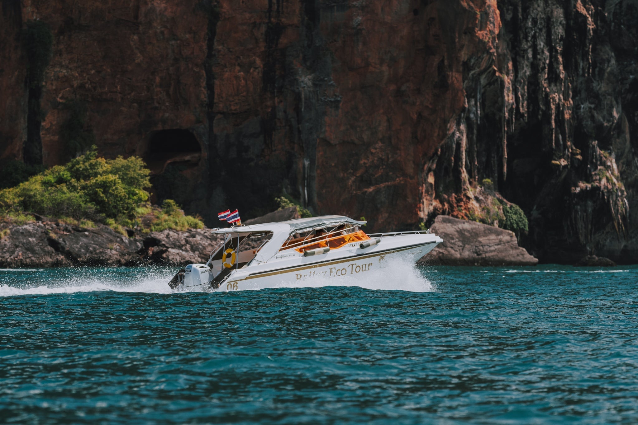 Image of Krabi Full Day Luxury Speed Boat 06: 6 Island Hopping Adventure