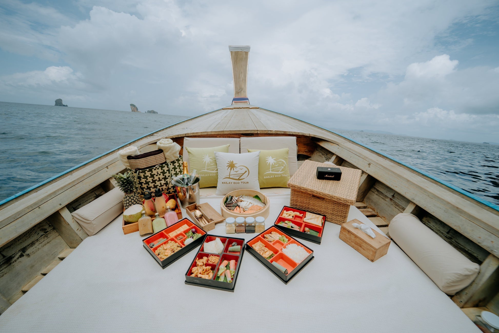 Krabi: Half Day - 4 Island Hopping - Luxury Longtail Boat (Afternoon)
