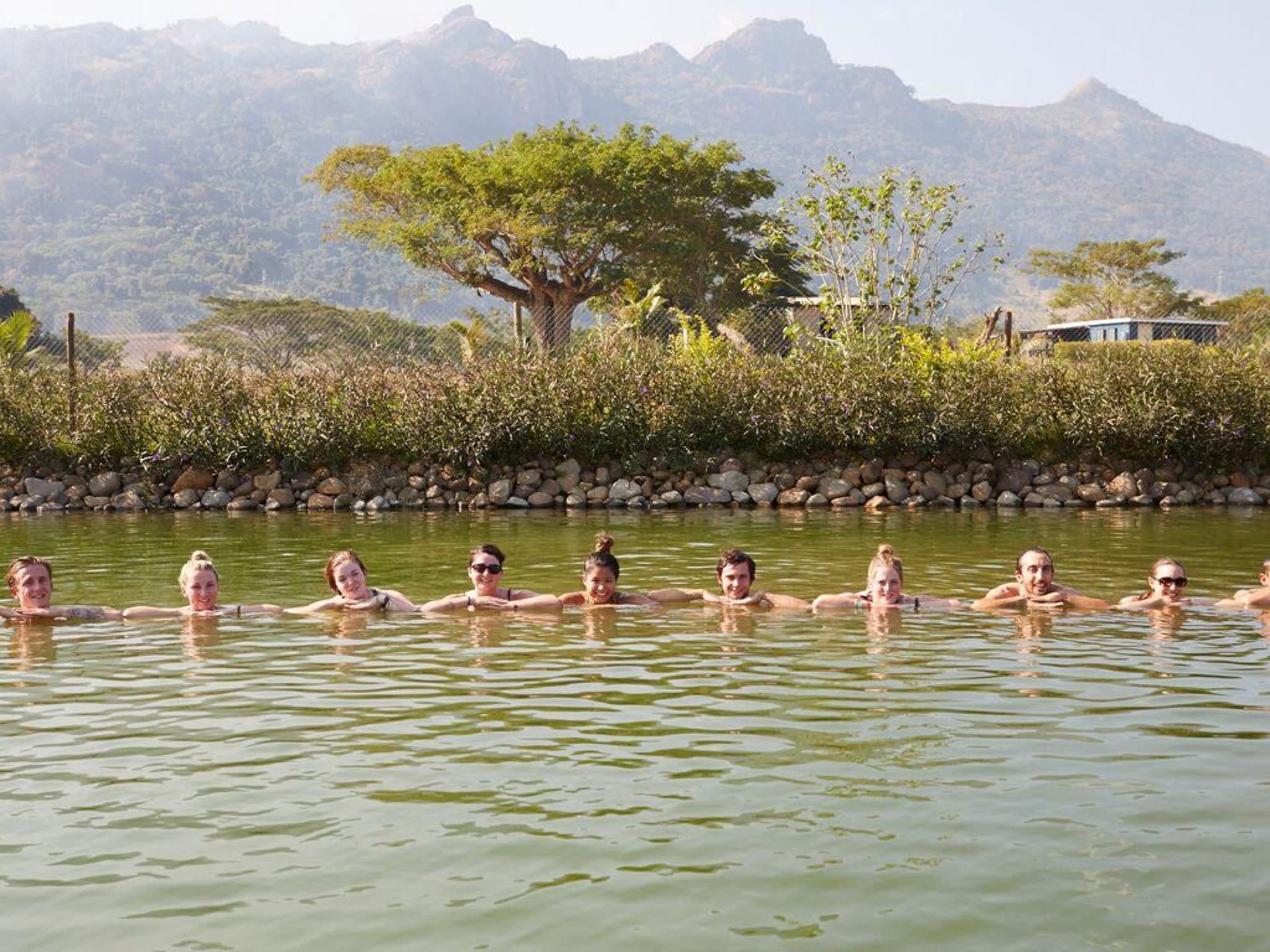 Soar & Soak: 16-Line Zipline and Mud Bath Experience from Nadi