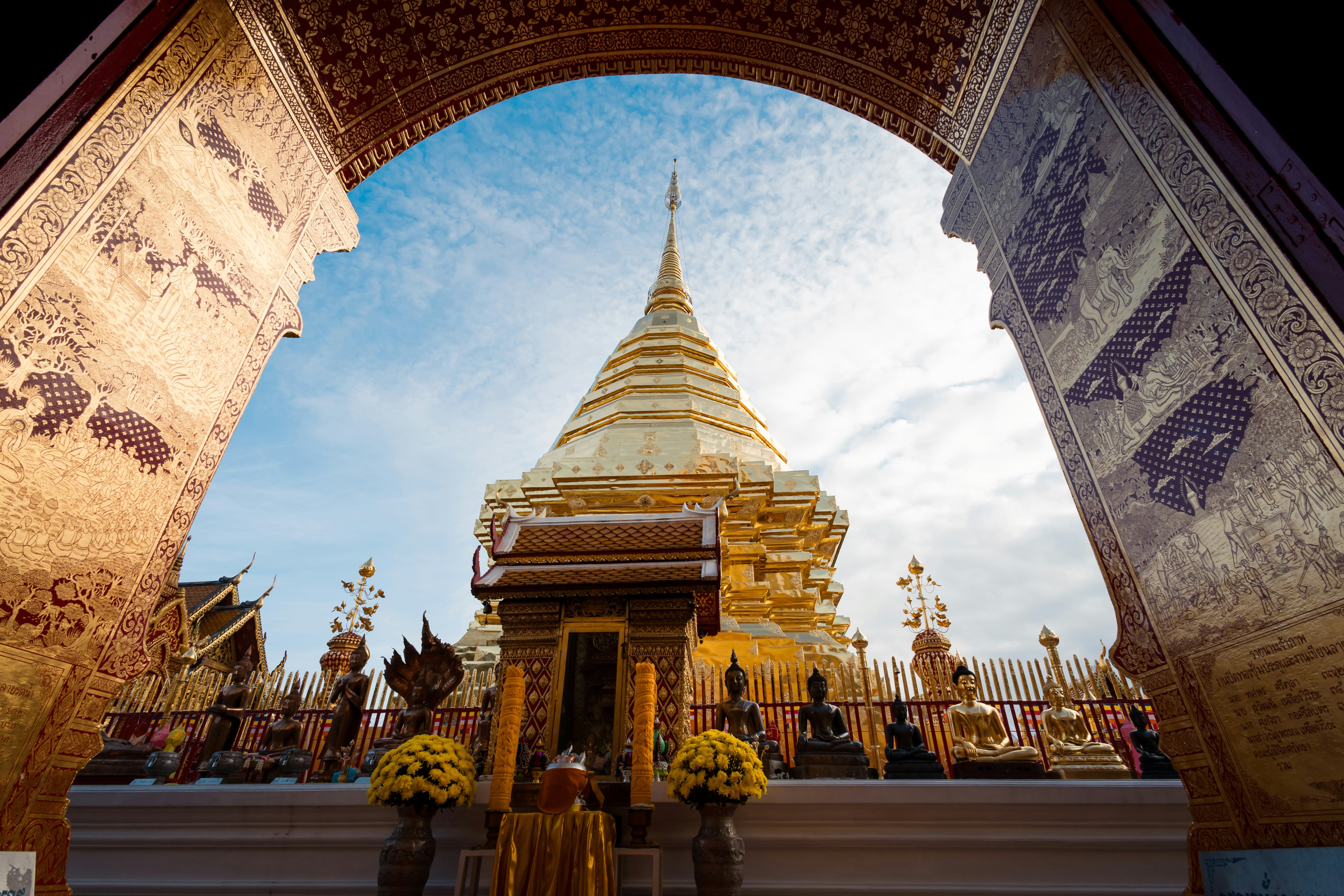 Image of Chiang Mai Old City Tuk Tuk Temples Tour – Lanna Heritage Half-Day Experience