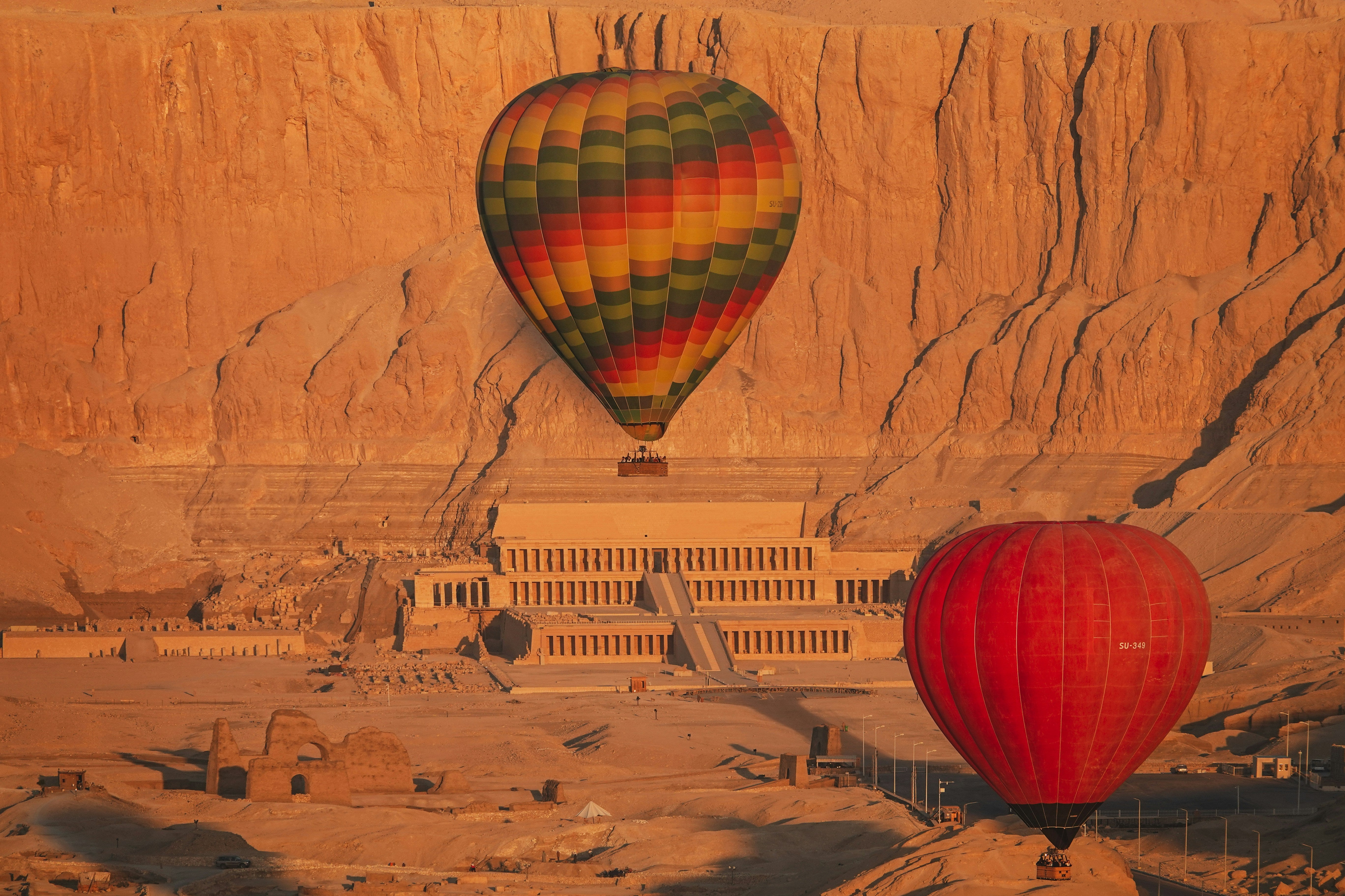 Image of Luxor Hot Air Balloon Sunrise Ride — Egypt Balloon Tours