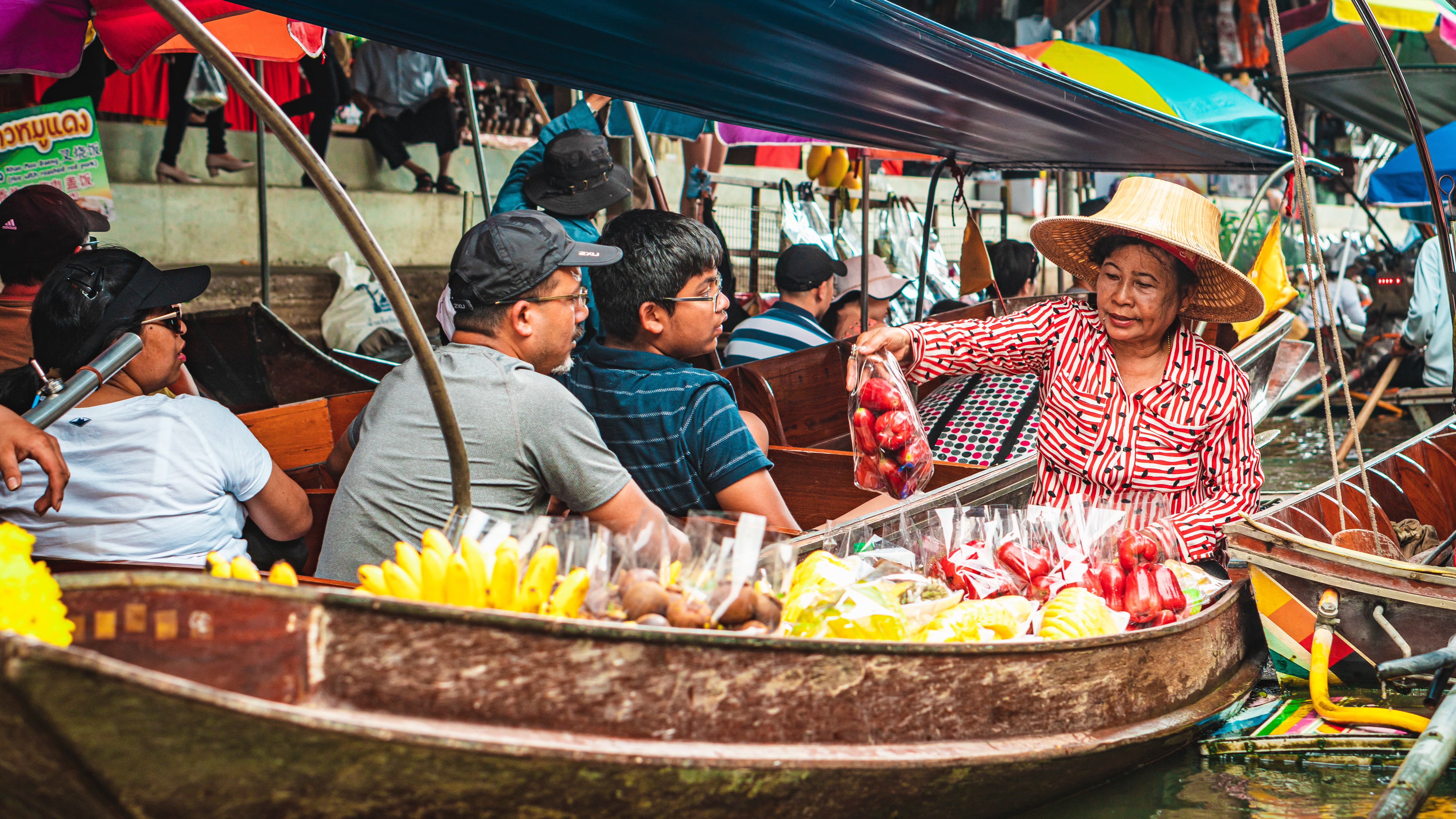 Image of Thailand Icons Day Tour: Railway Market, Floating Market & Ayutthaya