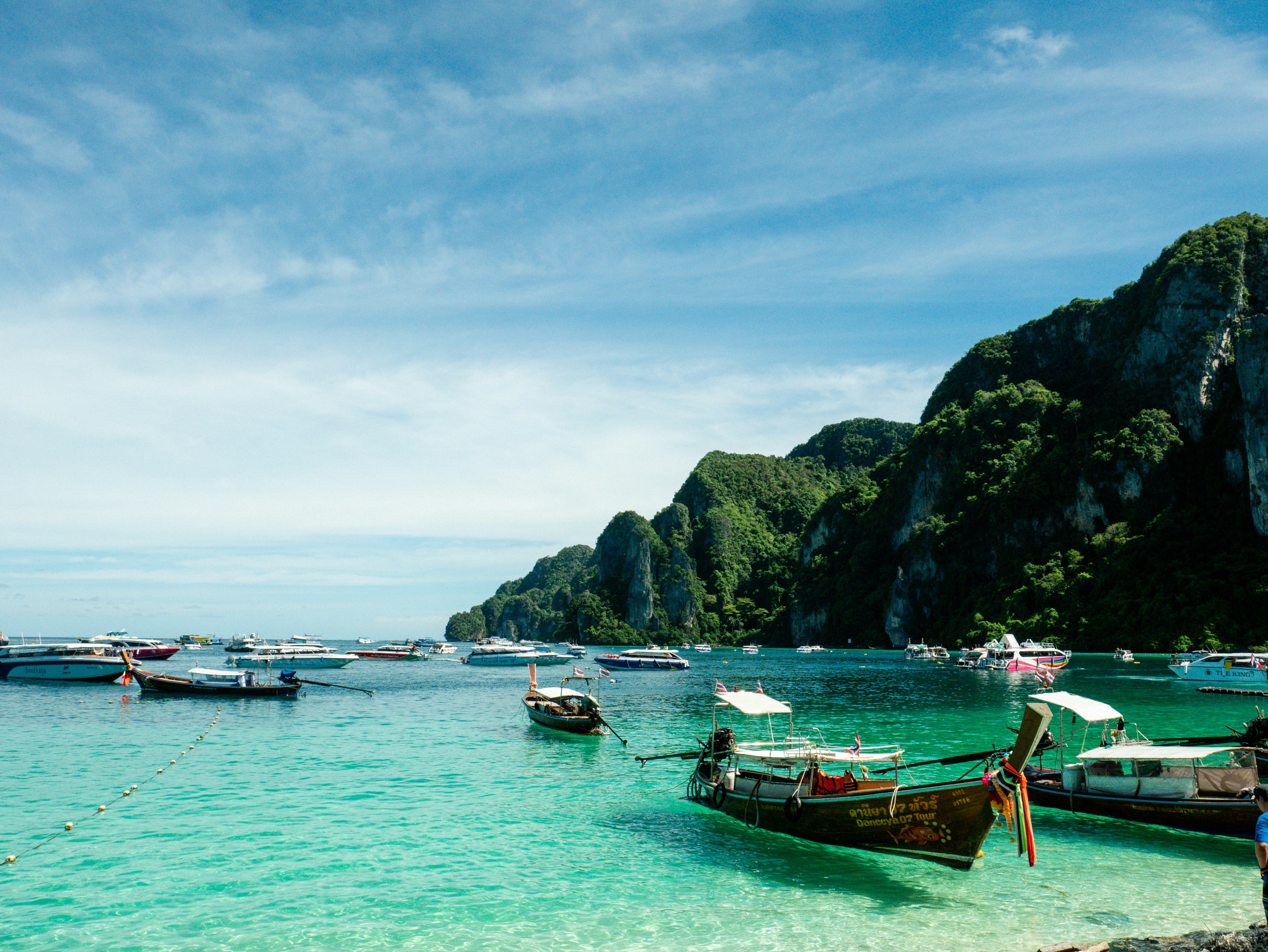 Image of Krabi Full Day Luxury Speed Boat 06: 6 Island Hopping Adventure with Sunset Experience