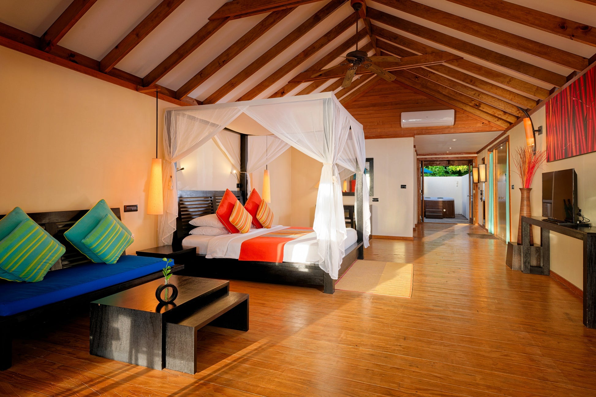 5 Nights Premium Beach Villa with Whirlpool - Maldivian Paradise: A Serene Escape at Canareef Resort