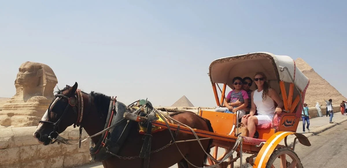 Image of Giza Pyramids Horseback & Carriage Tour – Desert Ride