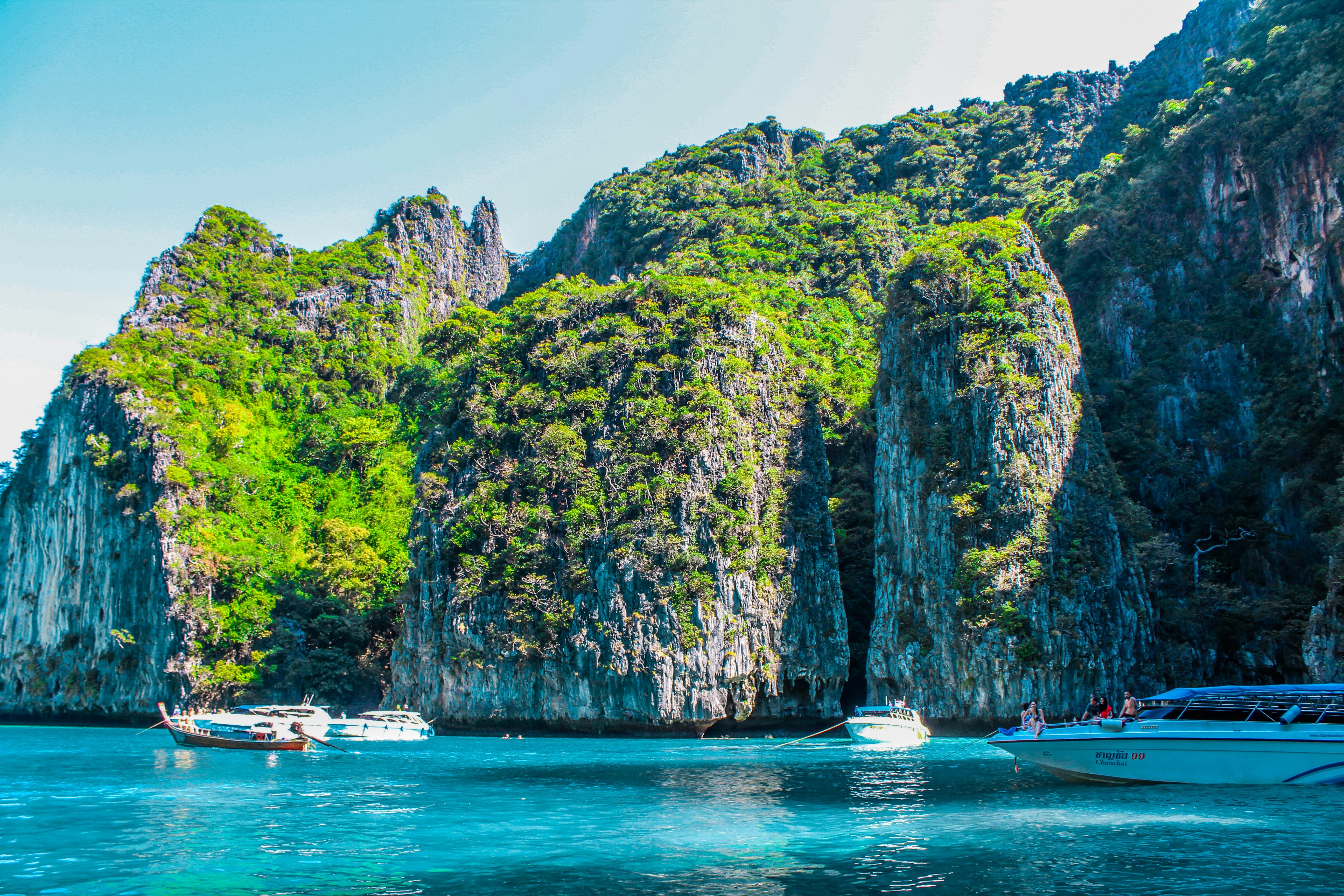 Image of Krabi Full Day Luxury Speed Boat 06: 6 Island Hopping Adventure with Sunset Experience