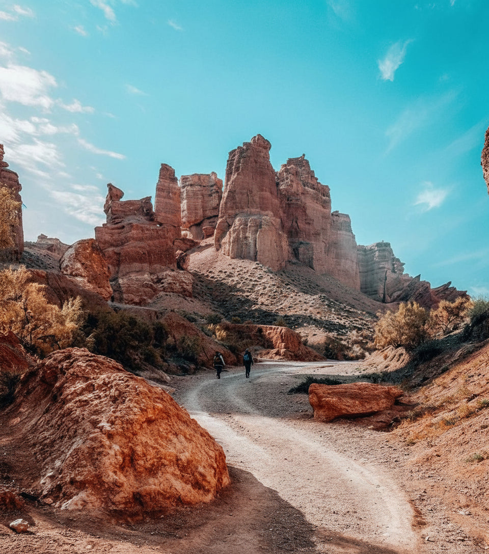 Image of Almaty to Charyn Canyon and Kolsai Lake Day Trip Scenic Canyon Hiking and Lake Views
