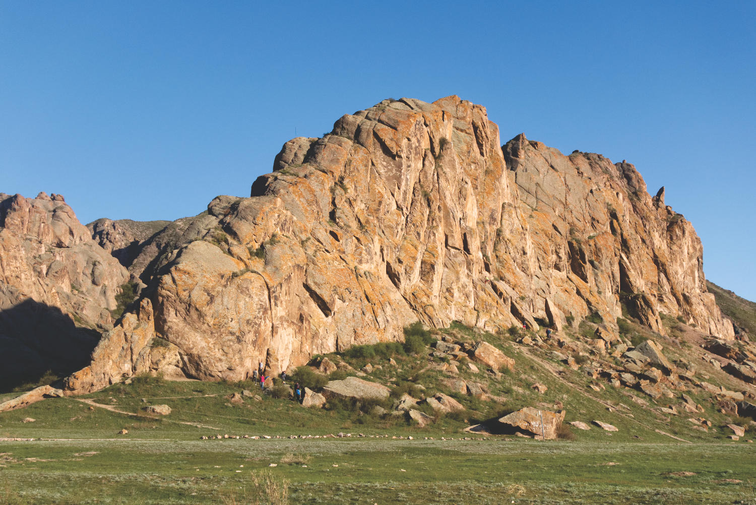 Image of Tamgaly Tas Rock Art Excursion UNESCO Petroglyphs and Ili River Views