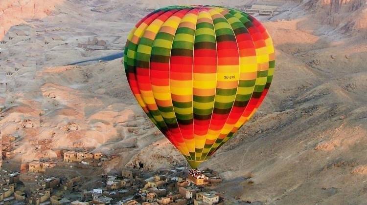 Image of Luxor Hot Air Balloon Sunrise Ride — Egypt Balloon Tours