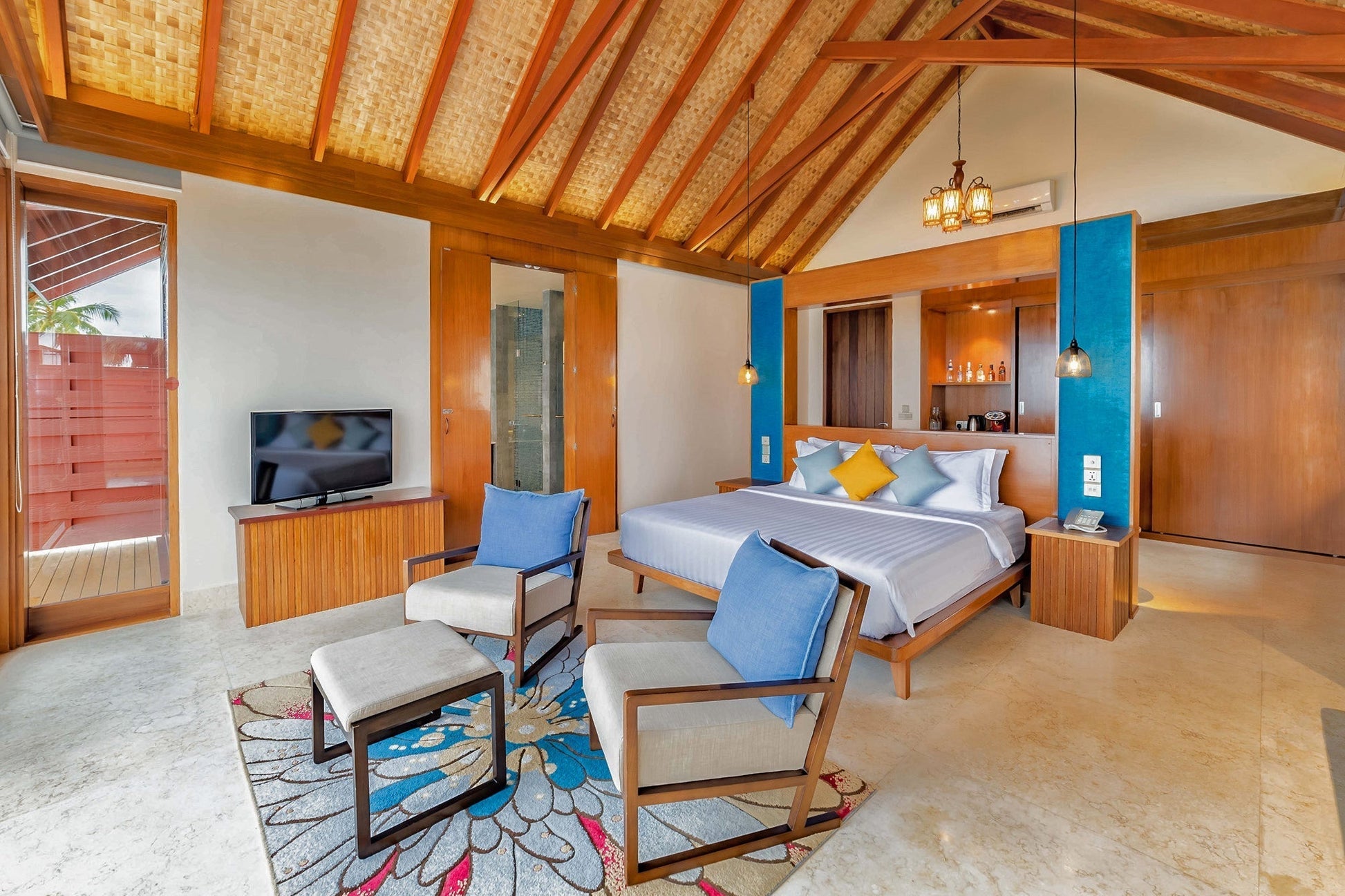 [7 Nights] Island Bliss: Serene Retreat at Furaveri -  Ocean Villa Horizon with Jacuzzi