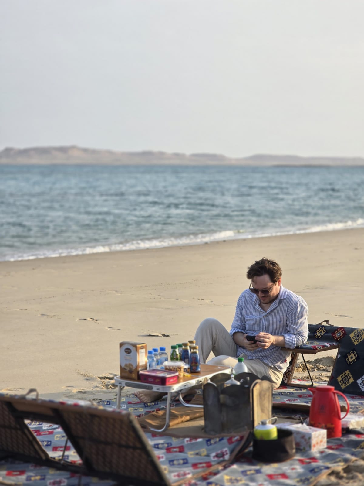Image of Desert Nights of Qatar: Relax Under the Stars at the Magical Inland Sea