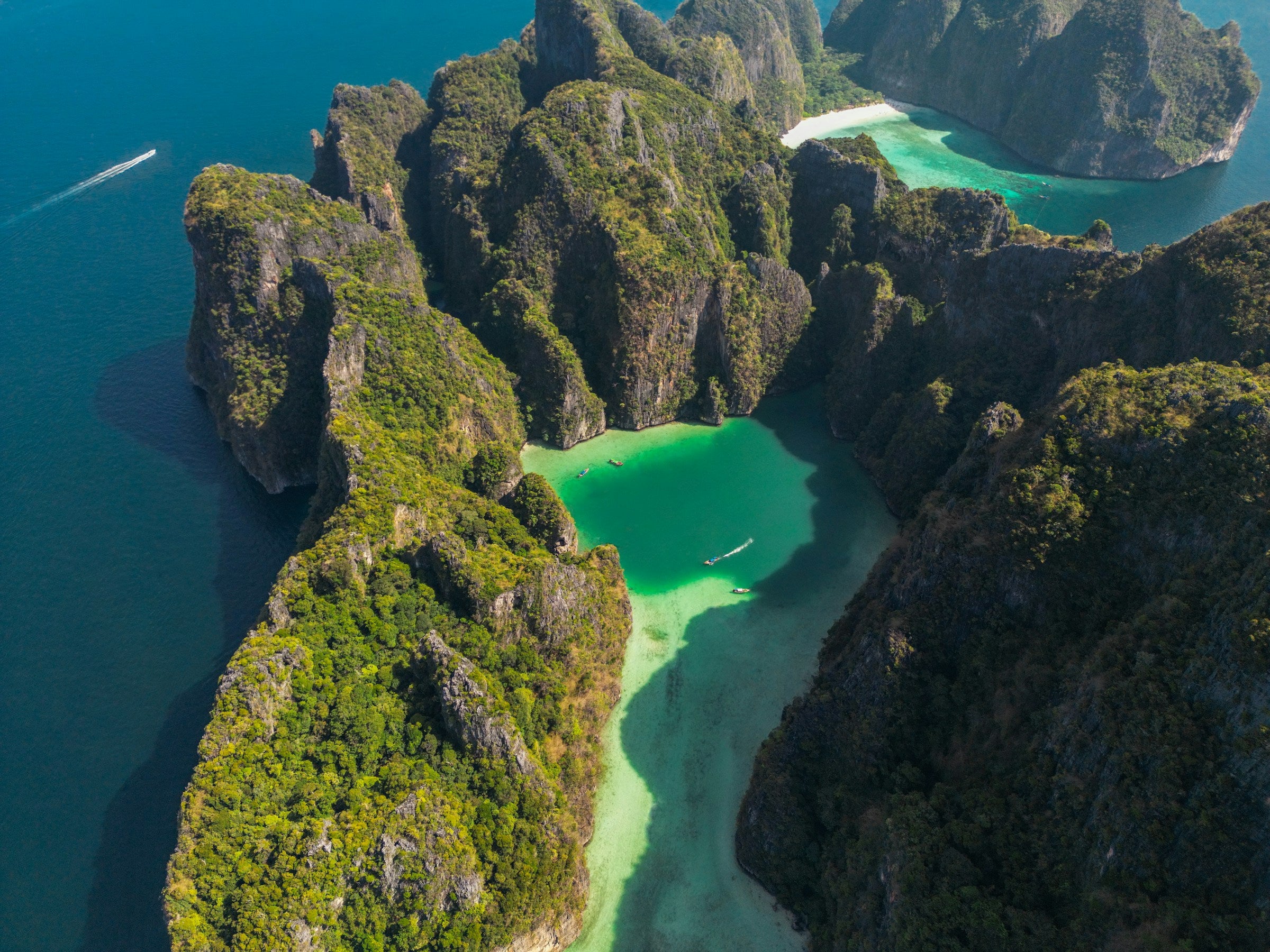 Image of Phi Phi & Krabi 4 Islands Tour by Local Longtail Boat